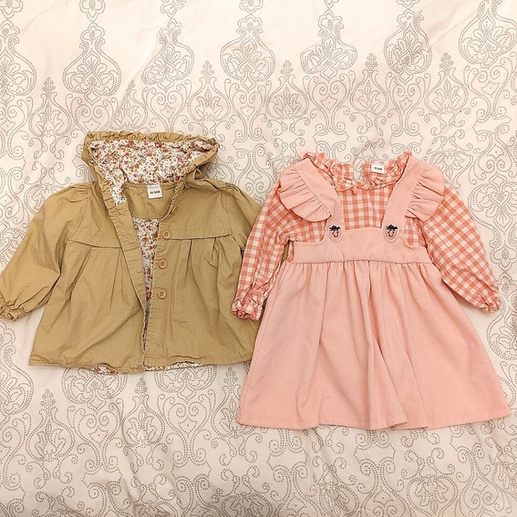PatPat Other - 3/$25 Spring/Fall Coat & Dress -18-24 MTHS